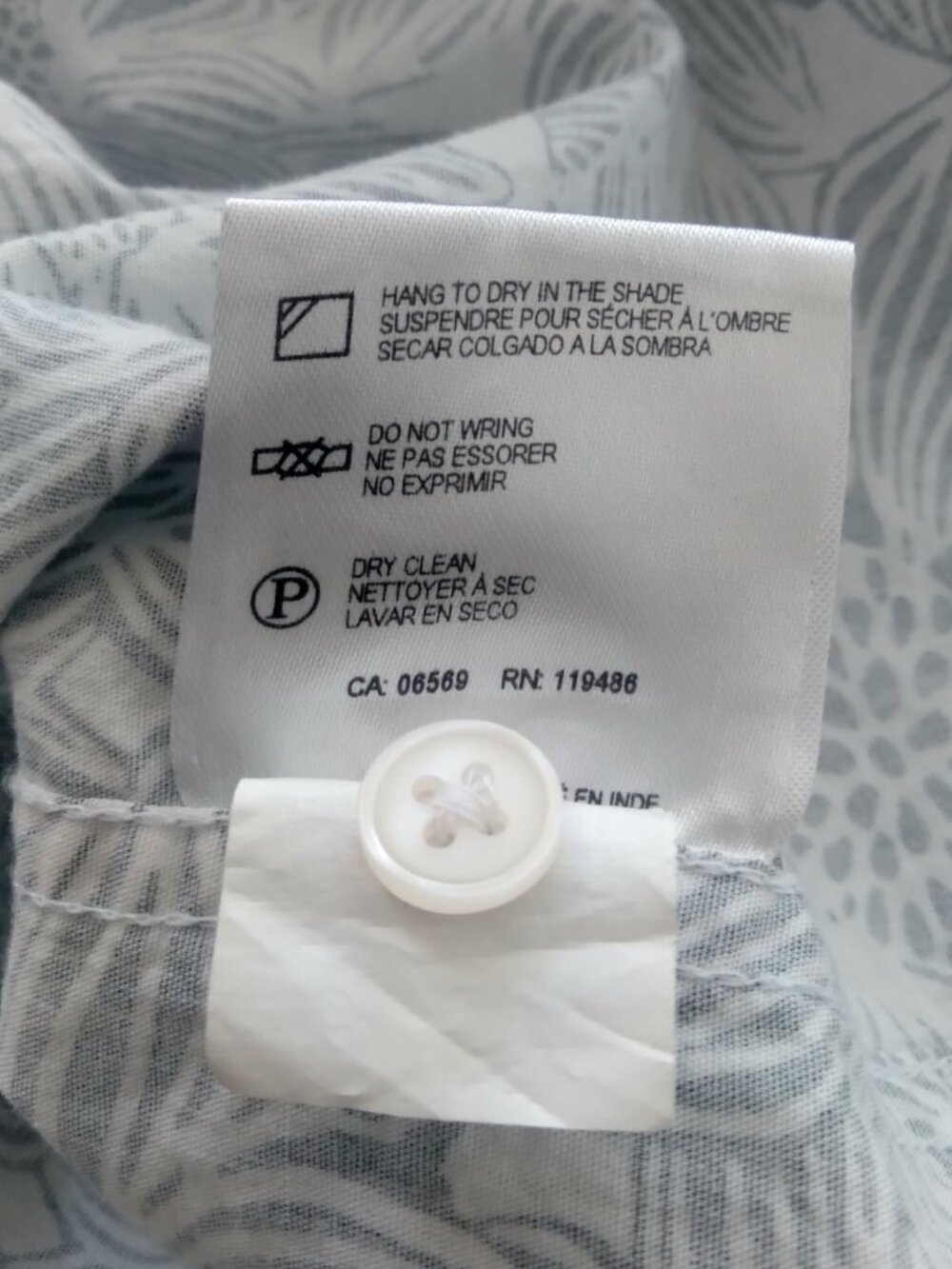 International Report Button Down Shirt - Picture 6 of 6
